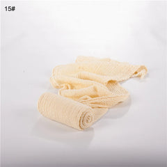 Stretch Baby Photography Props Blanket Wraps Organic Cotton Wrap Soft Infant Newborn Photo Wraps Cloth Accessories 40*180Cm