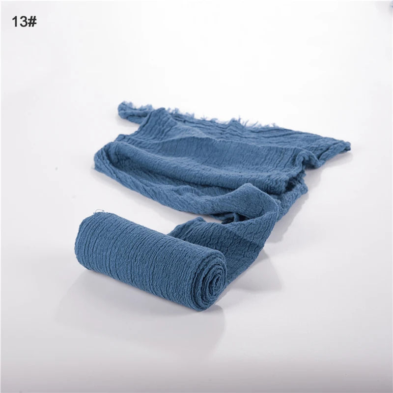 Stretch Baby Photography Props Blanket Wraps Organic Cotton Wrap Soft Infant Newborn Photo Wraps Cloth Accessories 40*180Cm