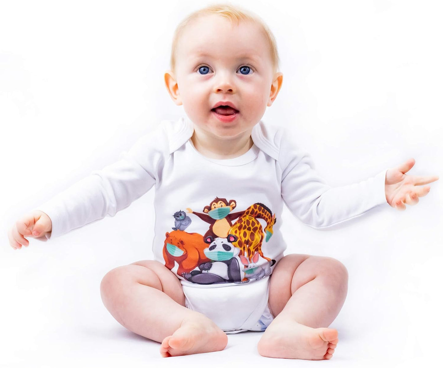 Funny Baby Onesie | Baby Shower Gifts | Unisex Newborn Clothes 0-9 Months