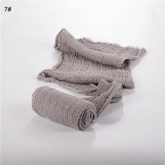 Stretch Baby Photography Props Blanket Wraps Organic Cotton Wrap Soft Infant Newborn Photo Wraps Cloth Accessories 40*180Cm