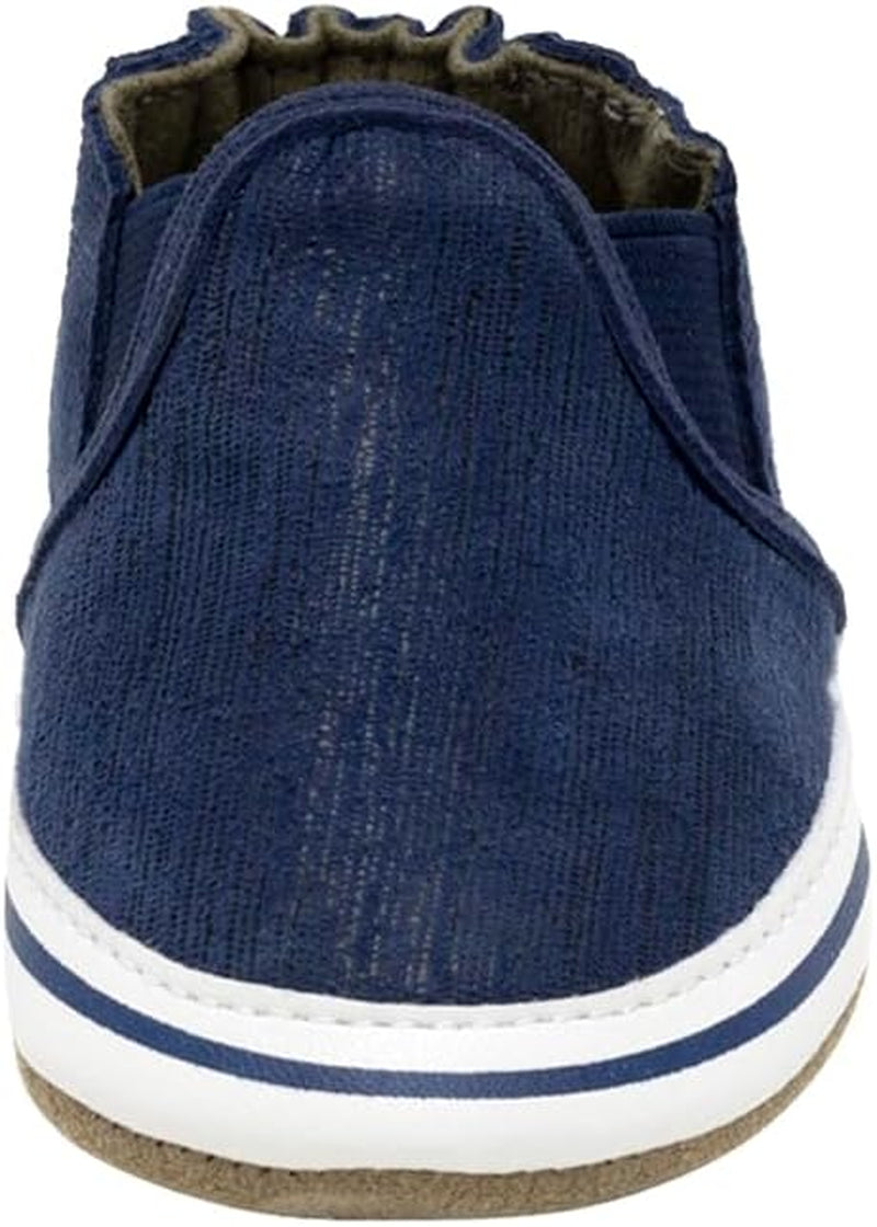 Baby Boys and Unisex Soft Soles Slip-Resistant Crib Shoes Slippers for Infant and Toddler, 0-24 Months