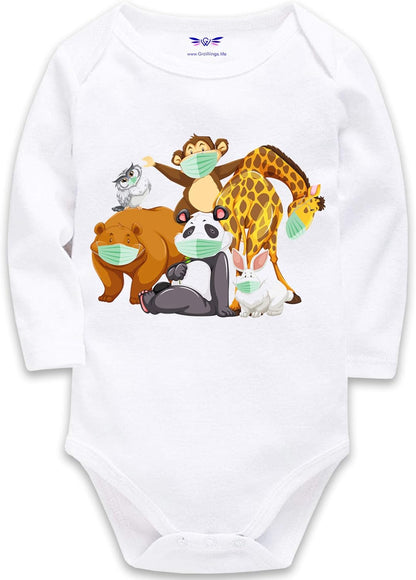 Funny Baby Onesie | Baby Shower Gifts | Unisex Newborn Clothes 0-9 Months