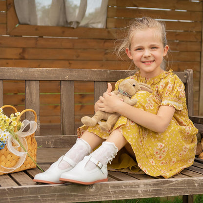 Toddler Little Girl Mary Jane Dress Shoes - Ballet Flats for Easter Flower Girl Party School Shoes
