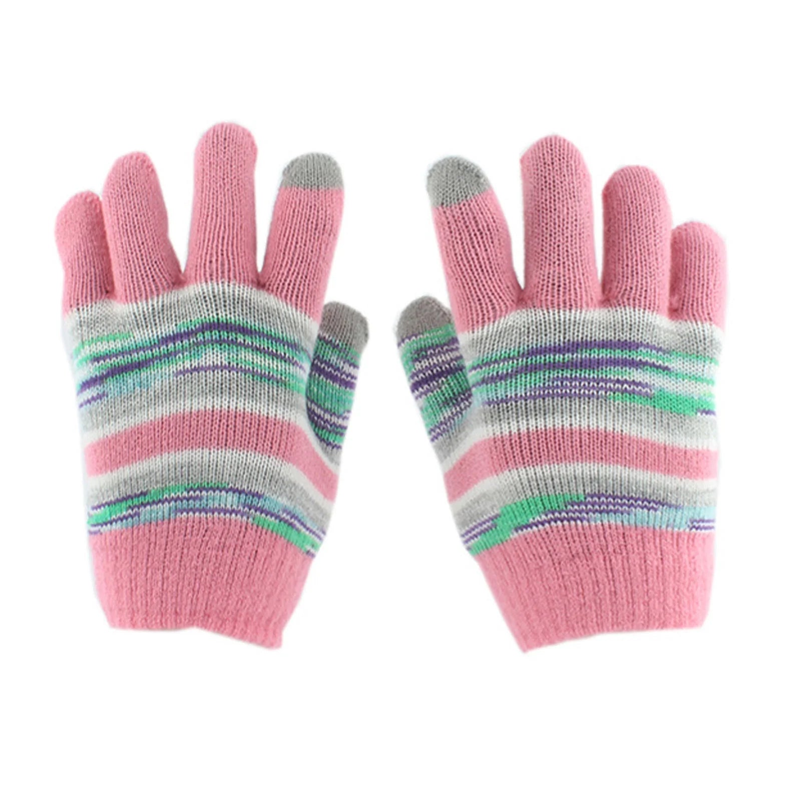 Kids Hats Winter Beanie Hat Mittens Set Warm Fleece Hat Baby Toddler Knitted Hat & Gloves for Boys, Girls