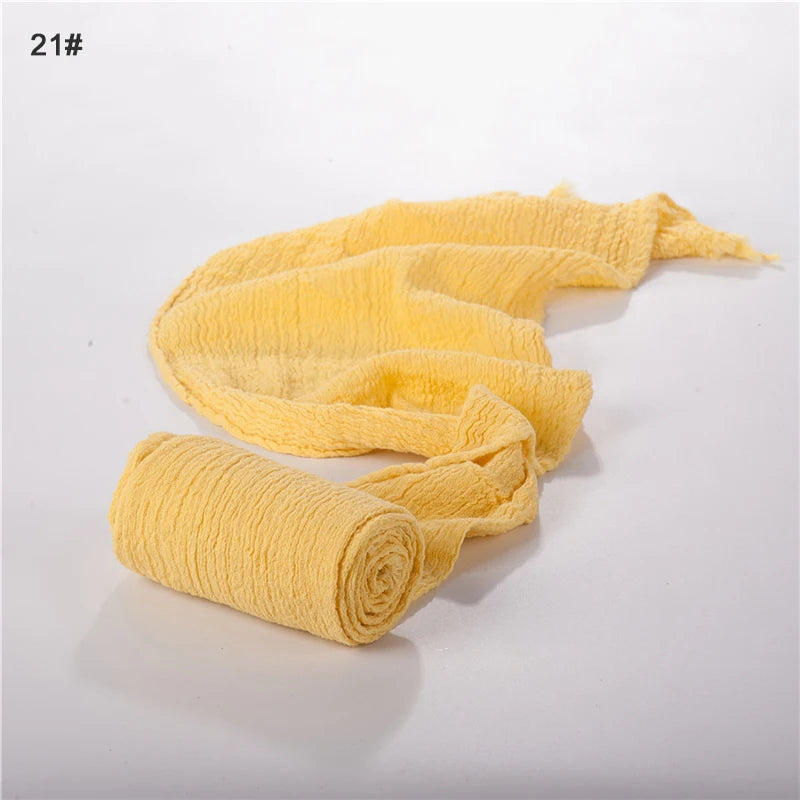 Stretch Baby Photography Props Blanket Wraps Organic Cotton Wrap Soft Infant Newborn Photo Wraps Cloth Accessories 40*180Cm
