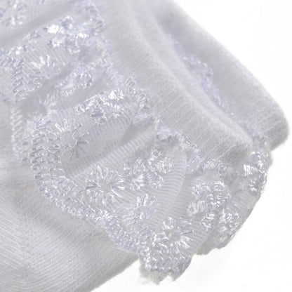 Baby-Girls Eyelet Frilly Lace Socks,Newborn/Infant/Toddler/Little Girls (Pack of 2/3/4/6)