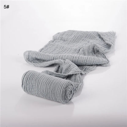 Stretch Baby Photography Props Blanket Wraps Organic Cotton Wrap Soft Infant Newborn Photo Wraps Cloth Accessories 40*180Cm