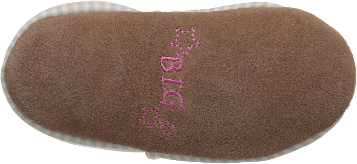 Baby Girls and Unisex Soft Soles Slip-Resistant Crib Shoes Slippers for Infant and Toddler, 0-24 Months