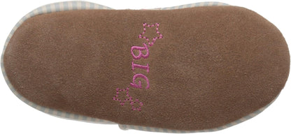 Baby Girls and Unisex Soft Soles Slip-Resistant Crib Shoes Slippers for Infant and Toddler, 0-24 Months