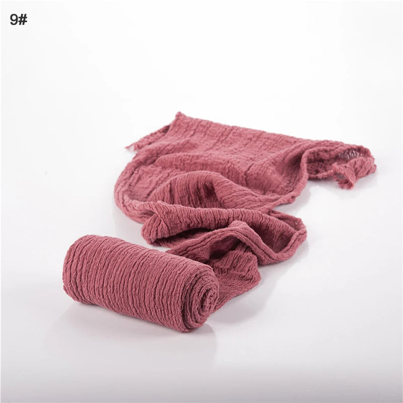 Stretch Baby Photography Props Blanket Wraps Organic Cotton Wrap Soft Infant Newborn Photo Wraps Cloth Accessories 40*180Cm