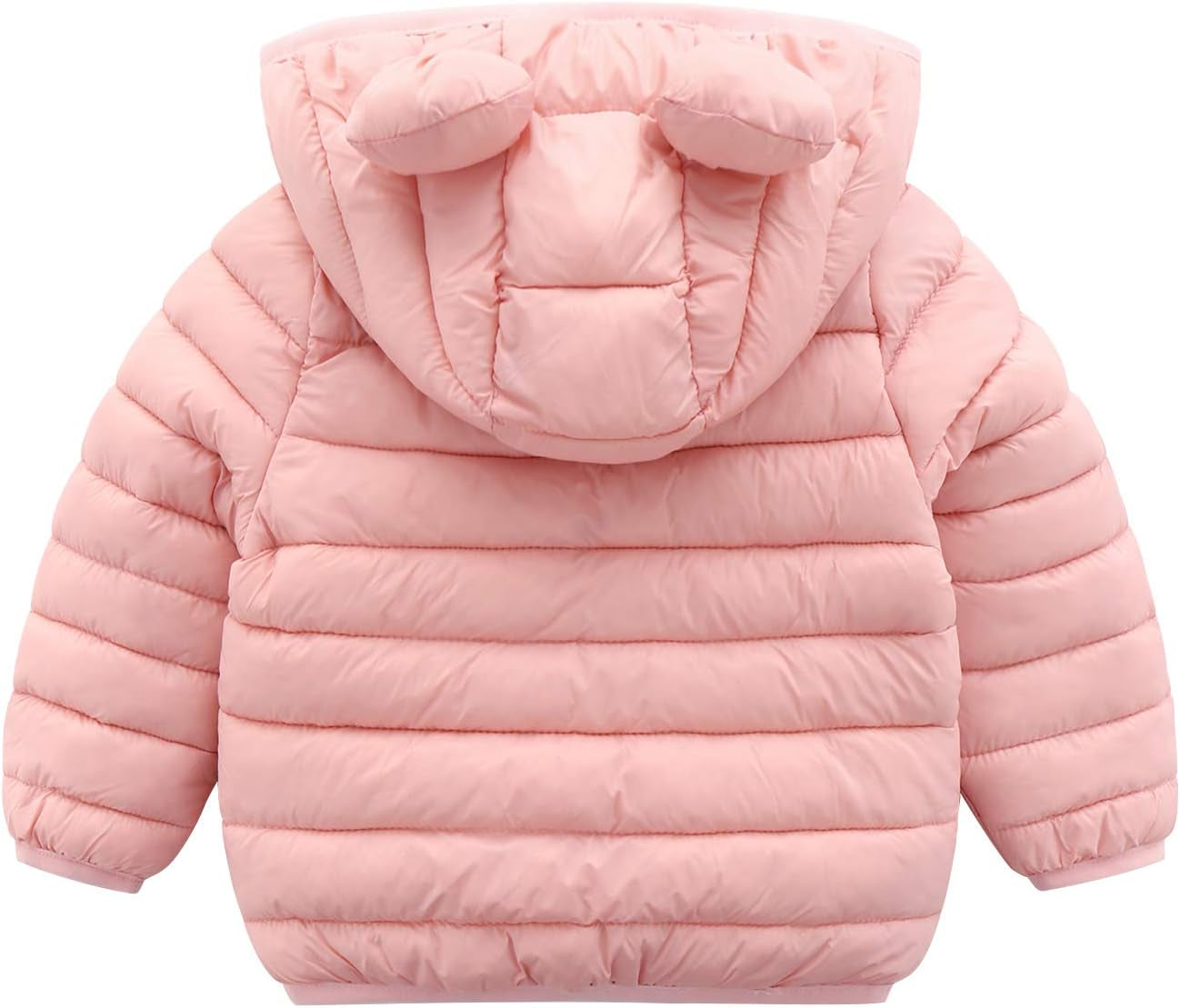 Winter Coats for Kids with Hoods (Padded) Light Puffer Jacket for Baby Boys Girls, Infants, Toddlers…