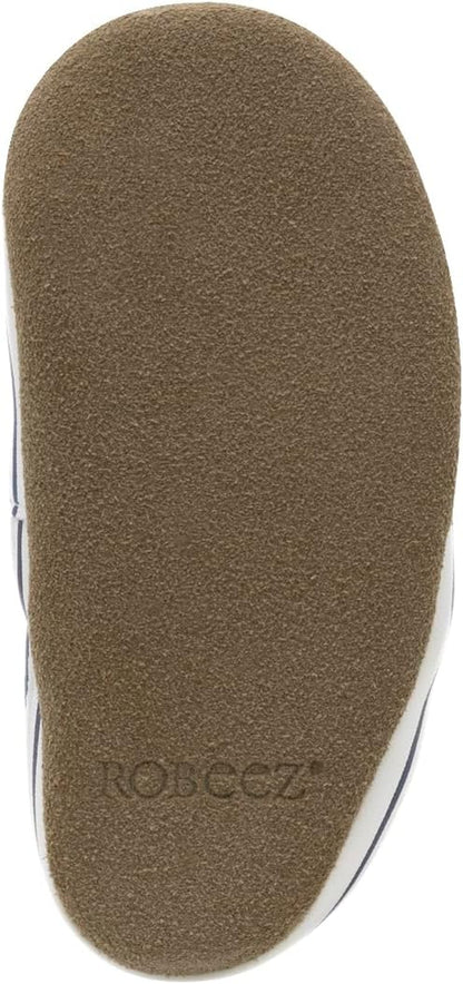 Baby Boys and Unisex Soft Soles Slip-Resistant Crib Shoes Slippers for Infant and Toddler, 0-24 Months