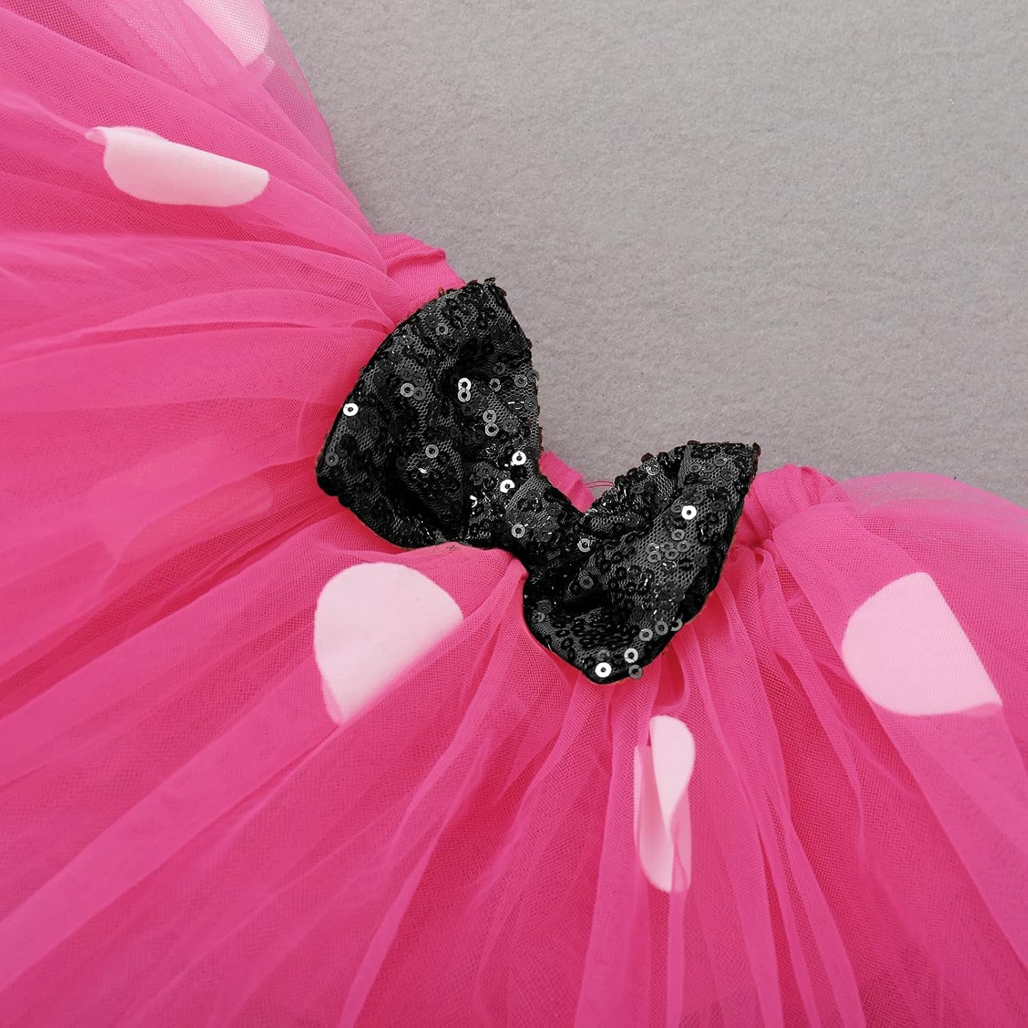 Baby Girls 1St 2Nd Birthday Outfit Polka Dots Romper Tutu Skirt Mouse Ears Headband Cake Smash Clothes for Photo Props