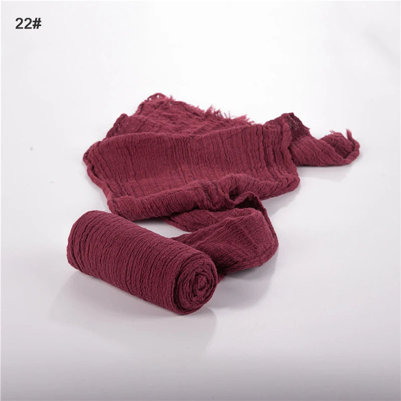 Stretch Baby Photography Props Blanket Wraps Organic Cotton Wrap Soft Infant Newborn Photo Wraps Cloth Accessories 40*180Cm