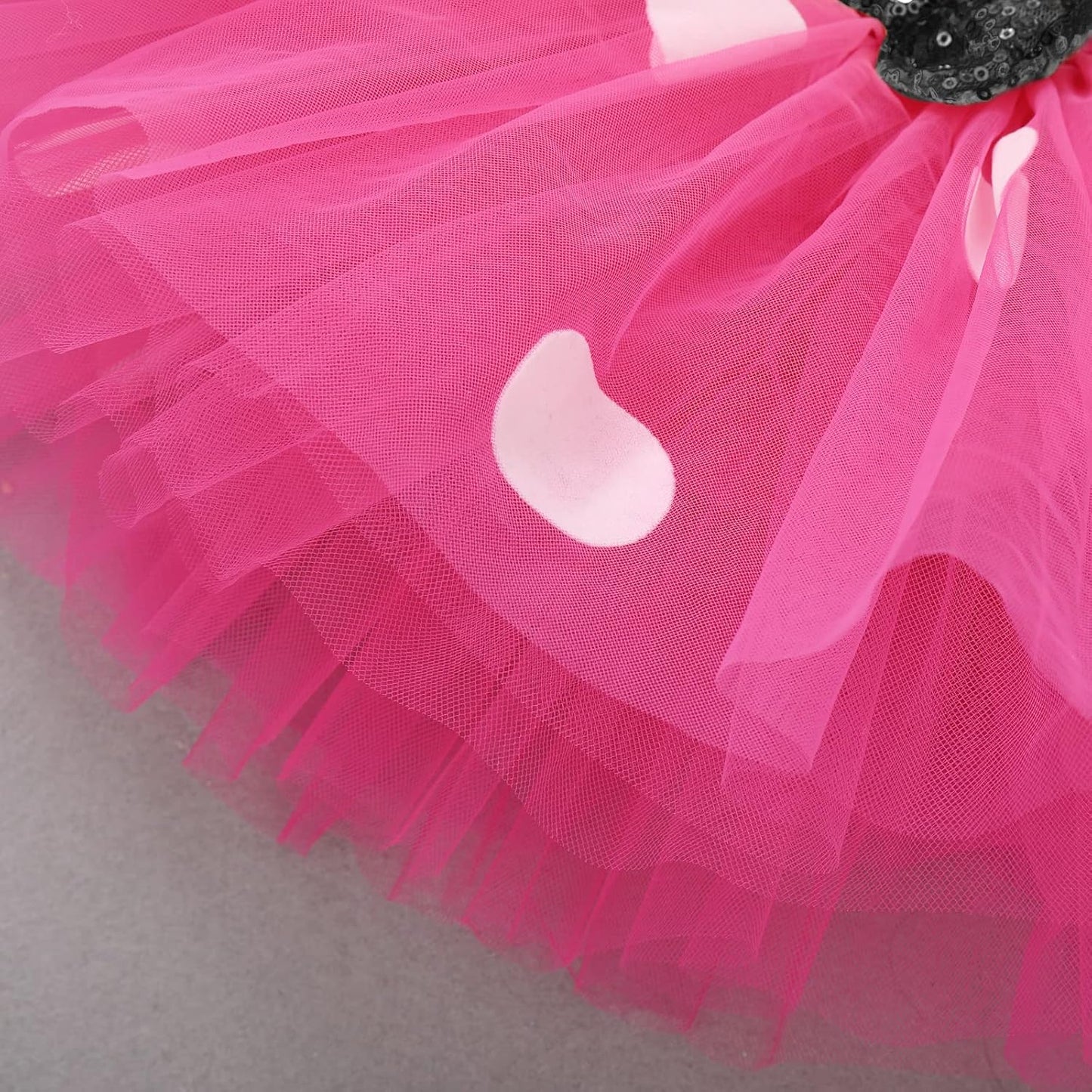 Baby Girls 1St 2Nd Birthday Outfit Polka Dots Romper Tutu Skirt Mouse Ears Headband Cake Smash Clothes for Photo Props