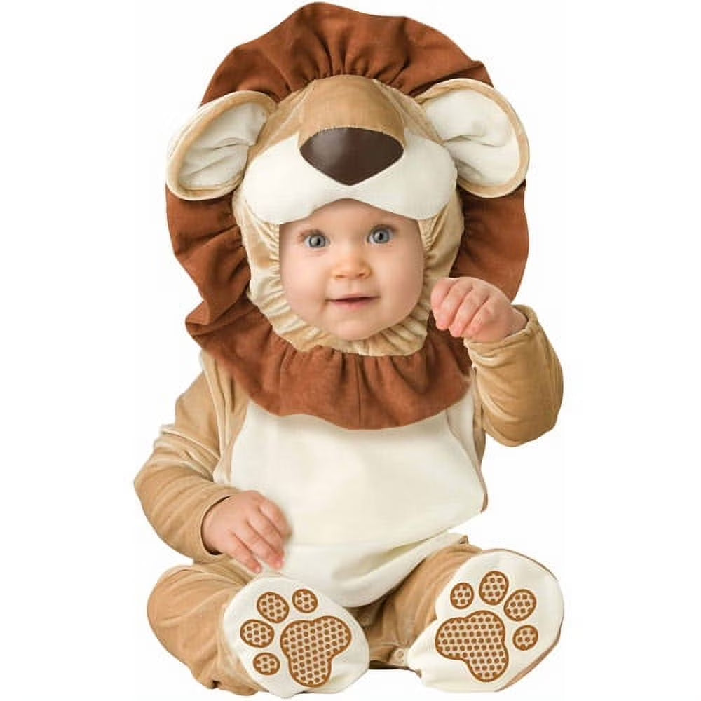 Lovable Lion Toddler Costume with Ruffled Mane