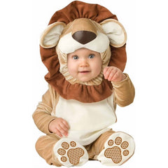 Lovable Lion Toddler Costume with Ruffled Mane