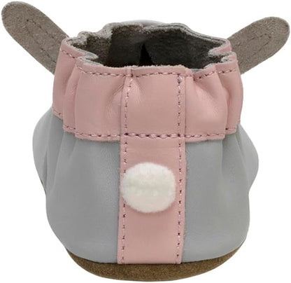 Baby Girls and Unisex Soft Soles Slip-Resistant Crib Shoes Slippers for Infant and Toddler, 0-24 Months