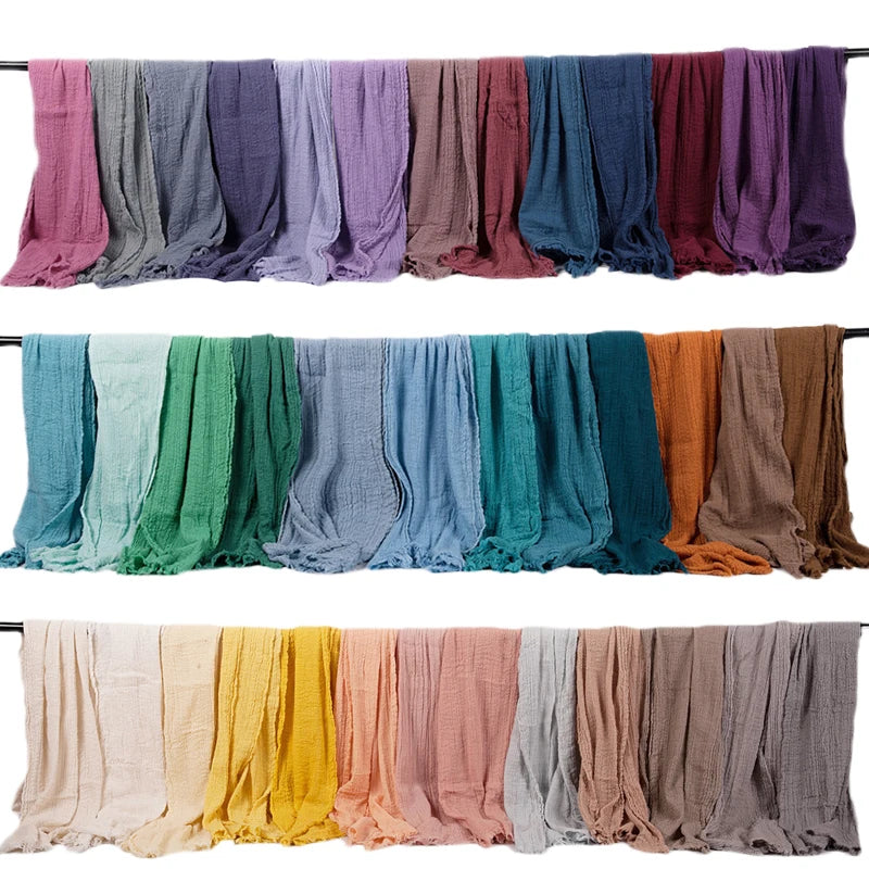 Stretch Baby Photography Props Blanket Wraps Organic Cotton Wrap Soft Infant Newborn Photo Wraps Cloth Accessories 40*180Cm