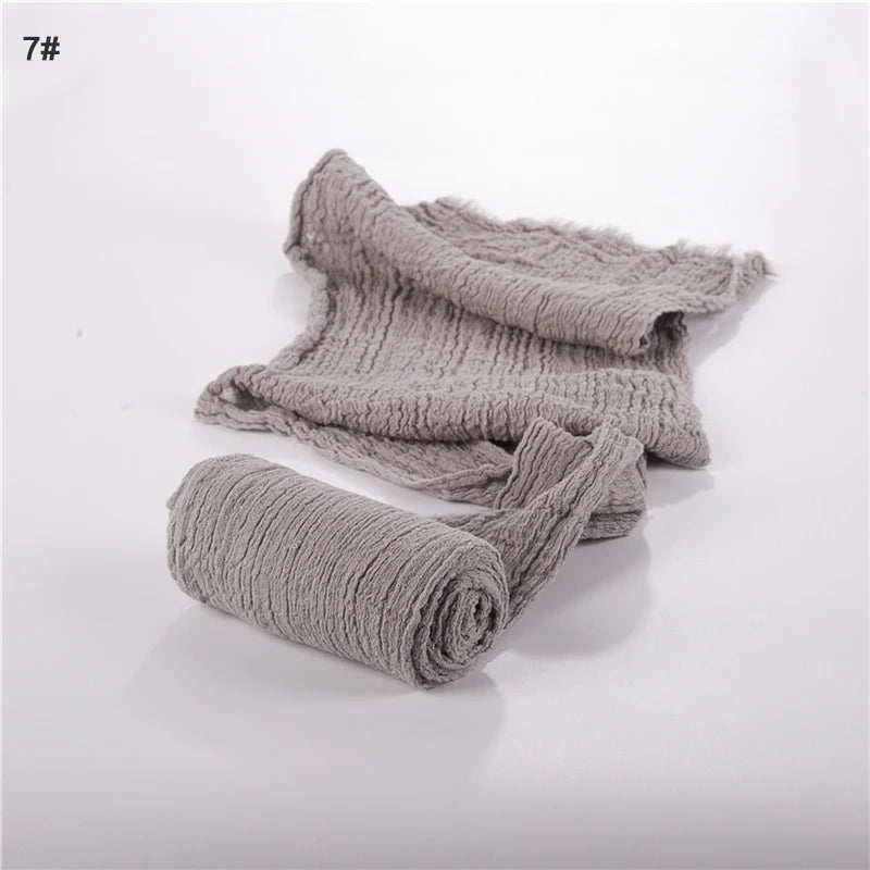Stretch Baby Photography Props Blanket Wraps Organic Cotton Wrap Soft Infant Newborn Photo Wraps Cloth Accessories 40*180Cm