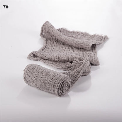 Stretch Baby Photography Props Blanket Wraps Organic Cotton Wrap Soft Infant Newborn Photo Wraps Cloth Accessories 40*180Cm